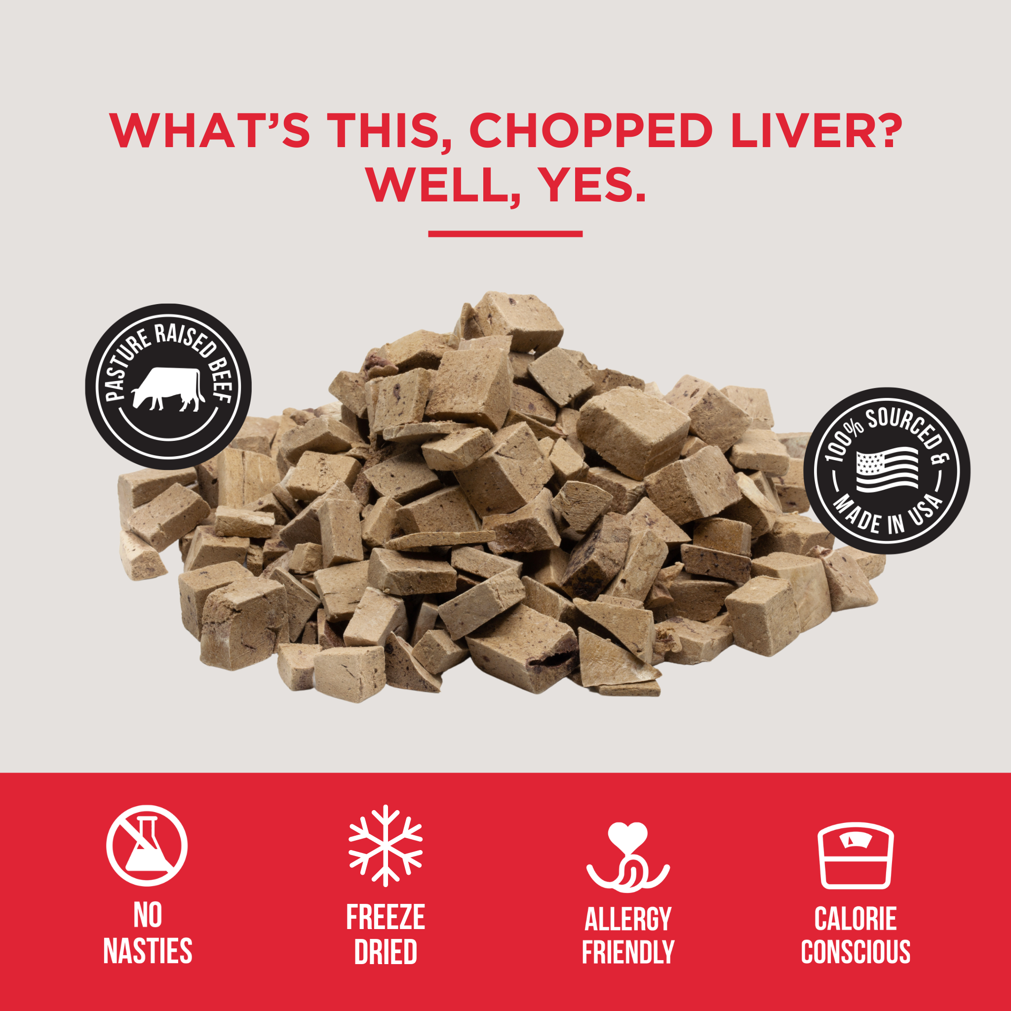 Beef Heart & Liver Treats for Dogs