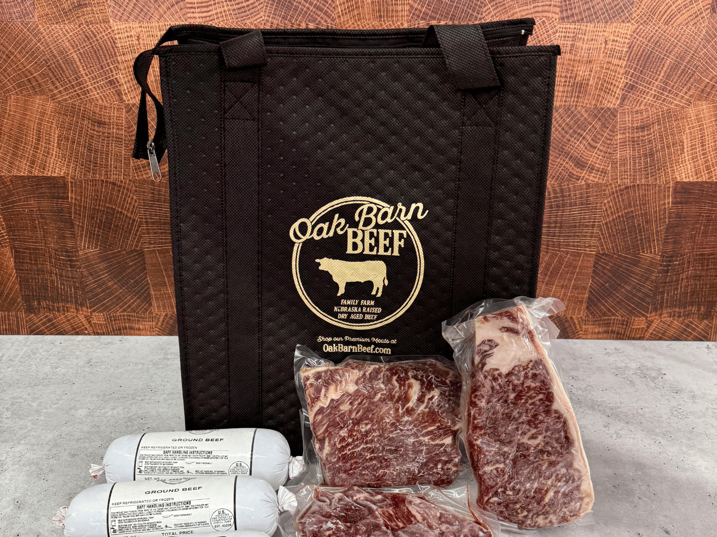 Grocery Tote - Oak Barn Beef