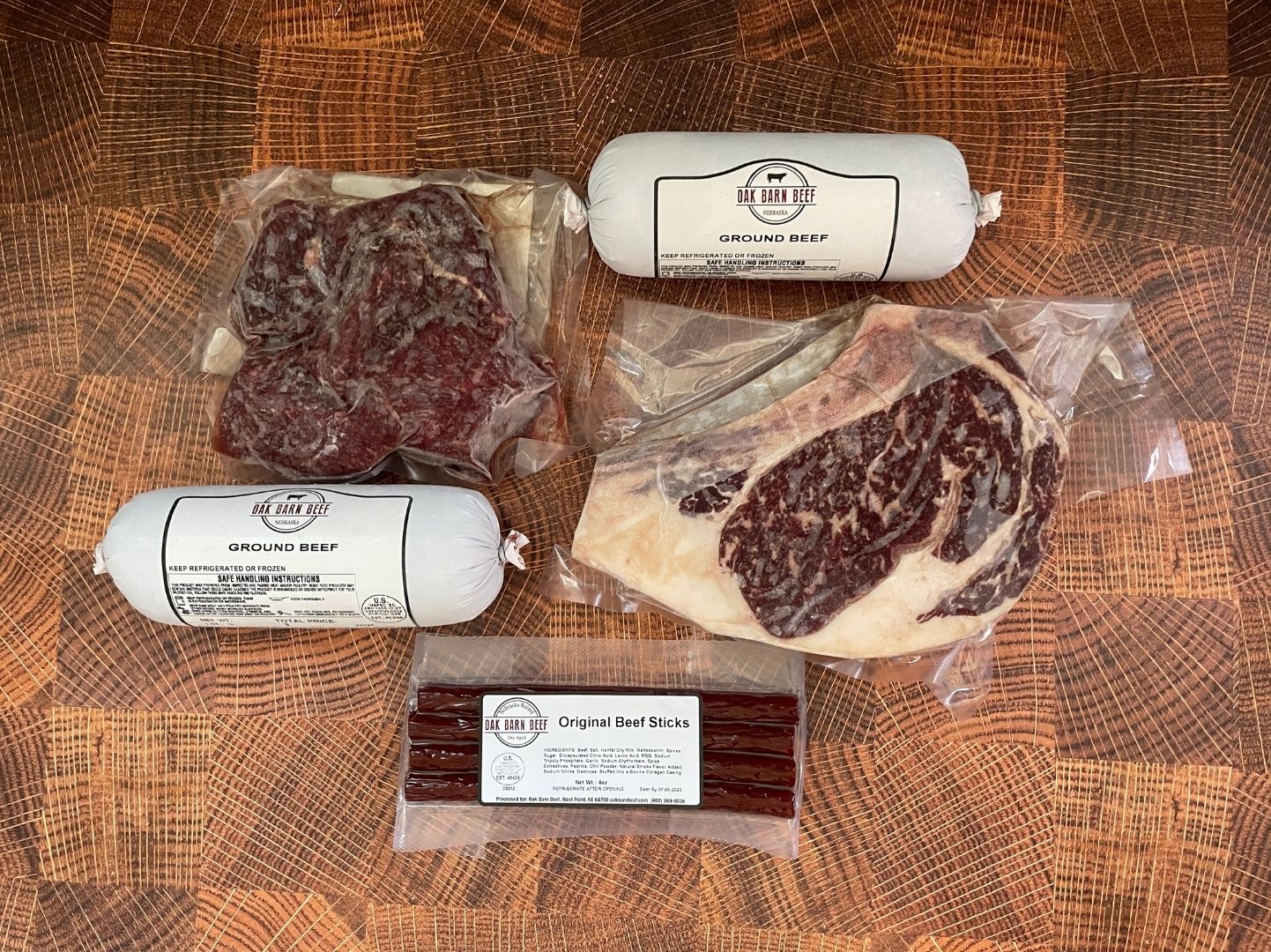 Oak Barn Beef Couple Beef Box Club - Subscription Box, oakbarnbeef.com