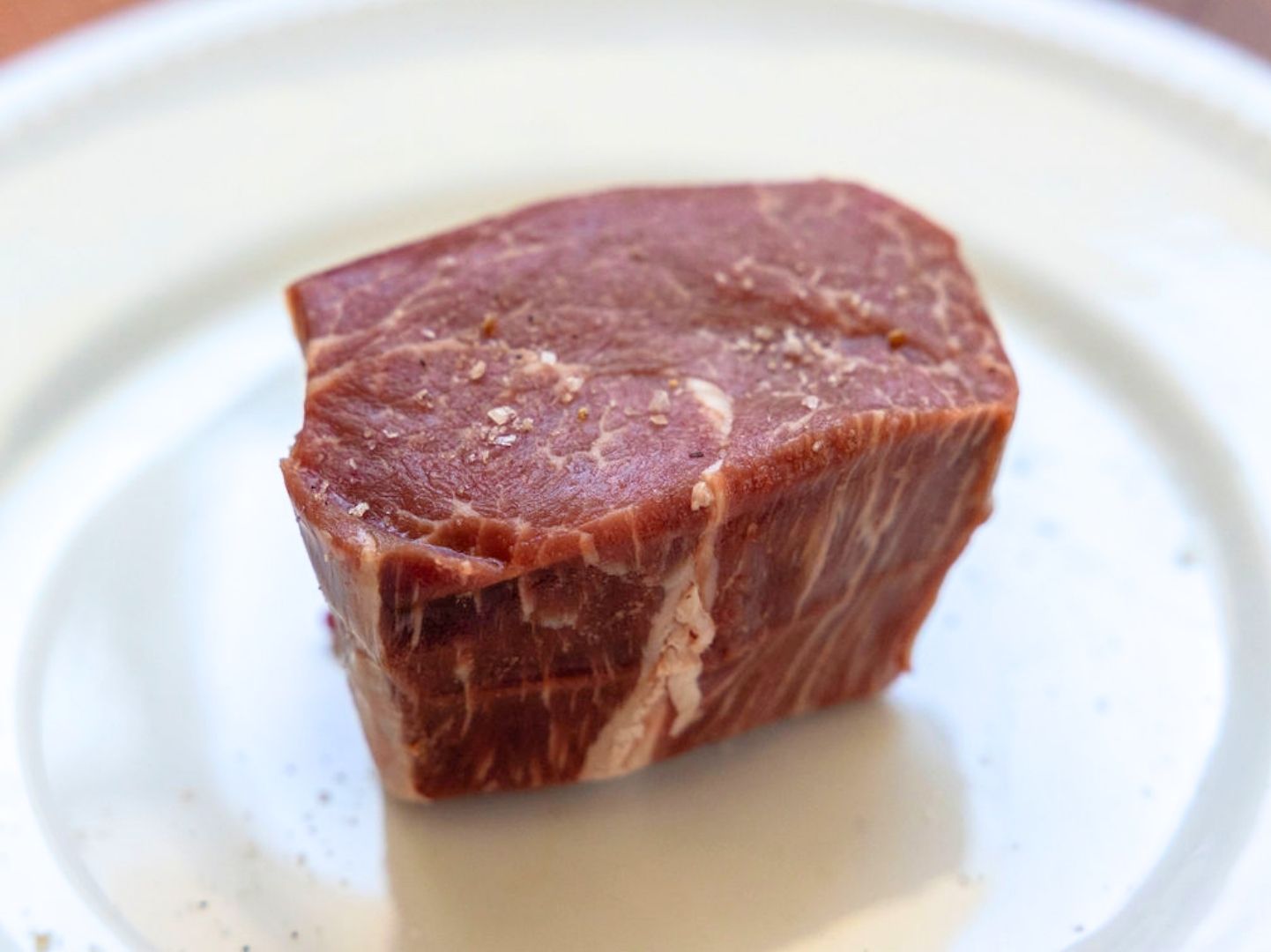 Oak Barn Beef Filet Mignon raw - Nebraska Raised & Dry Aged Beef, oakbarnbeef.com