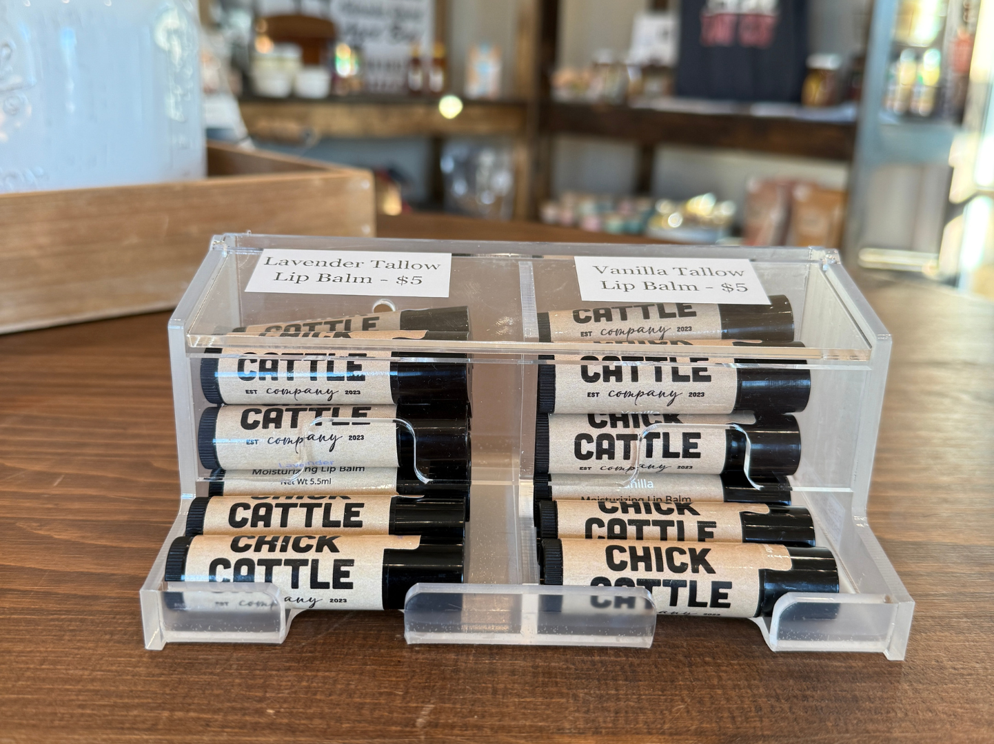 Beef Tallow Lip Balm – Lavender or Vanilla