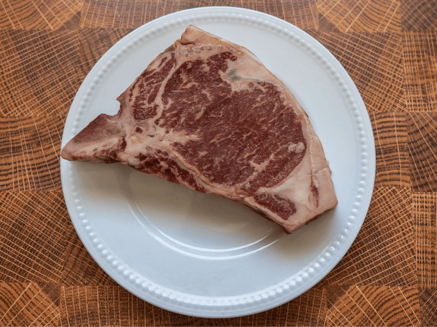 T-Bone Steak - Dry Aged Beef from our Family Farm