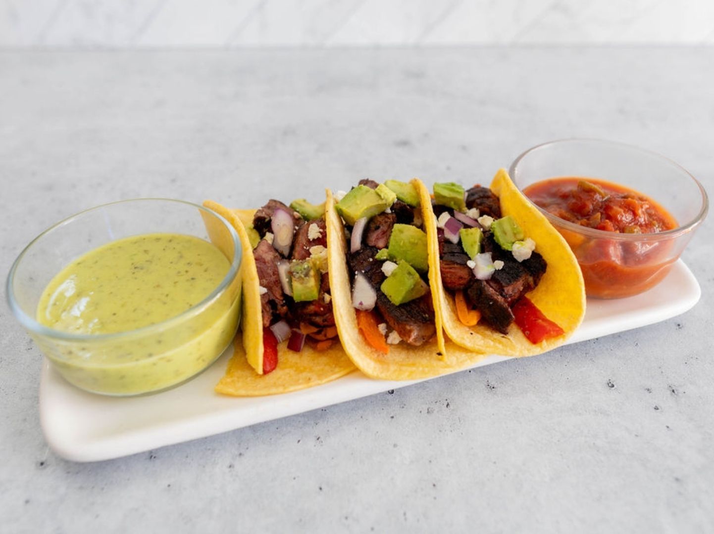 Oak Barn Beef Skirt Steak tacos, Dry Aged Beef, oakbarnbeef.com