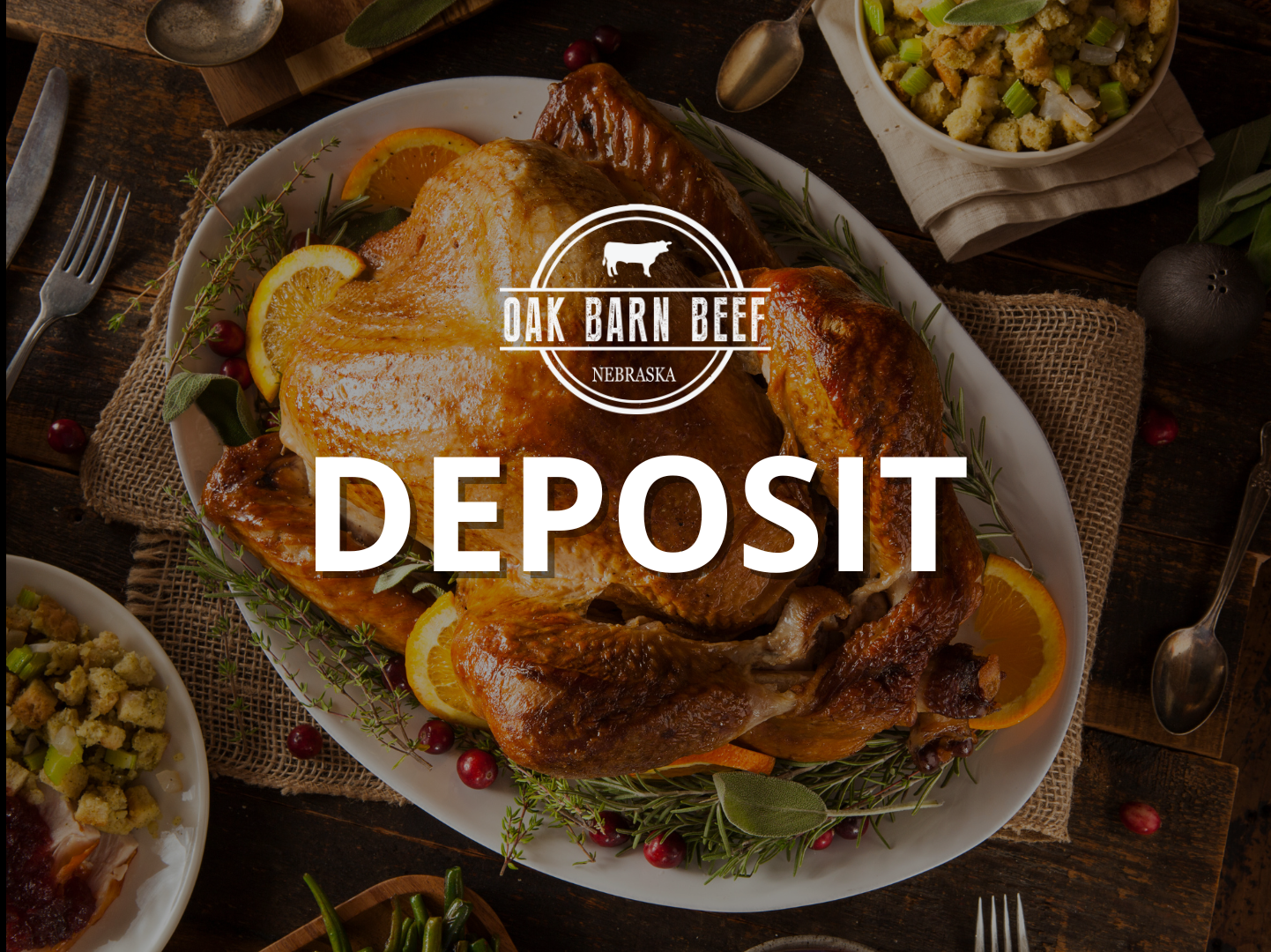 Thanksgiving Turkey DEPOSIT