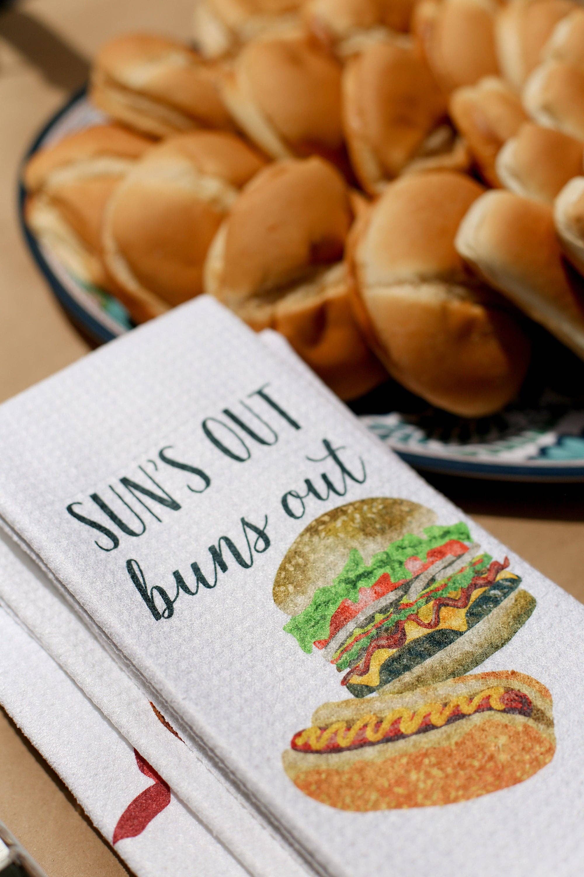 Kitchen Towels - BBQ Grilling Funny Towels