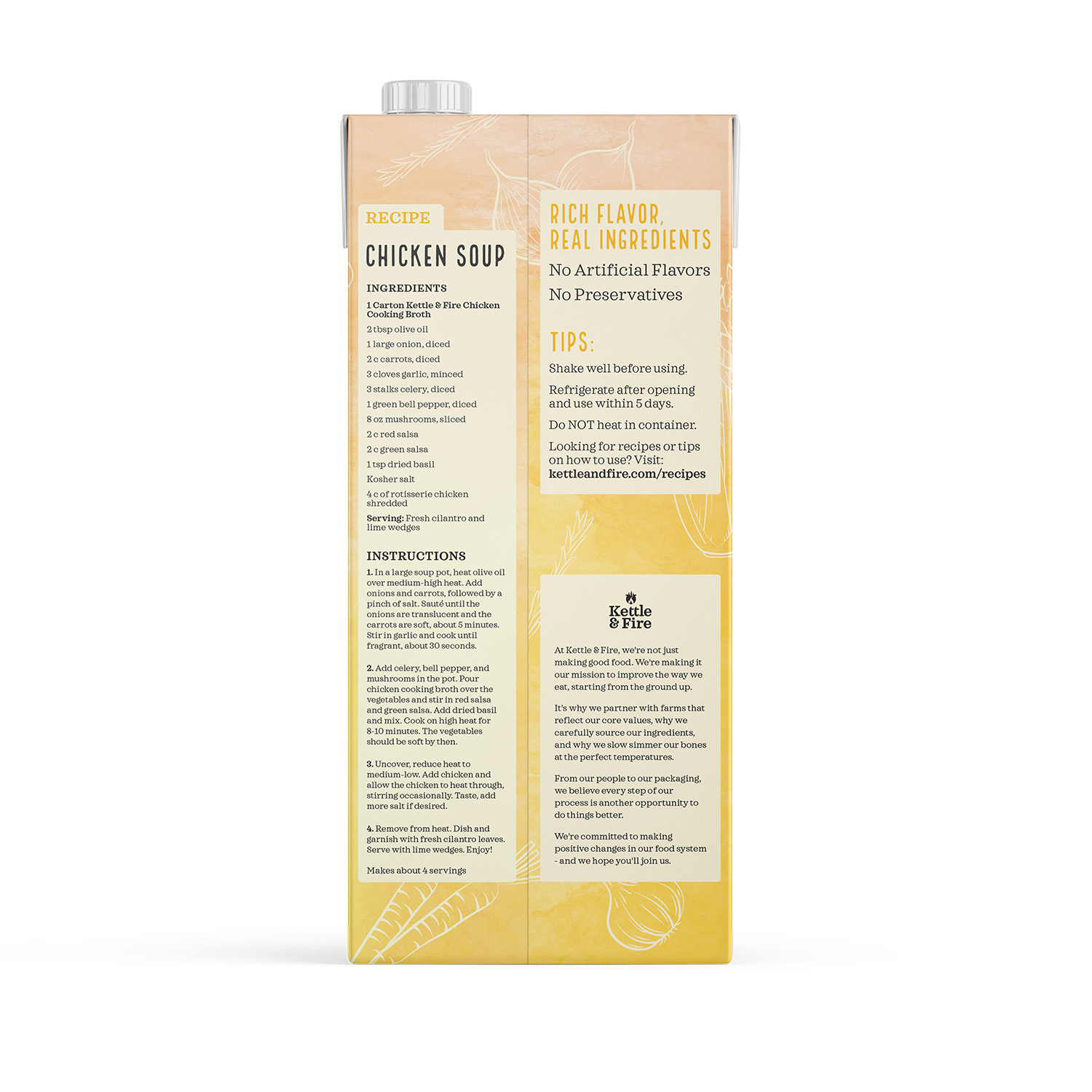 Premium Cooking Broths – 32oz