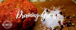 How to Drain Grease from Ground Beef