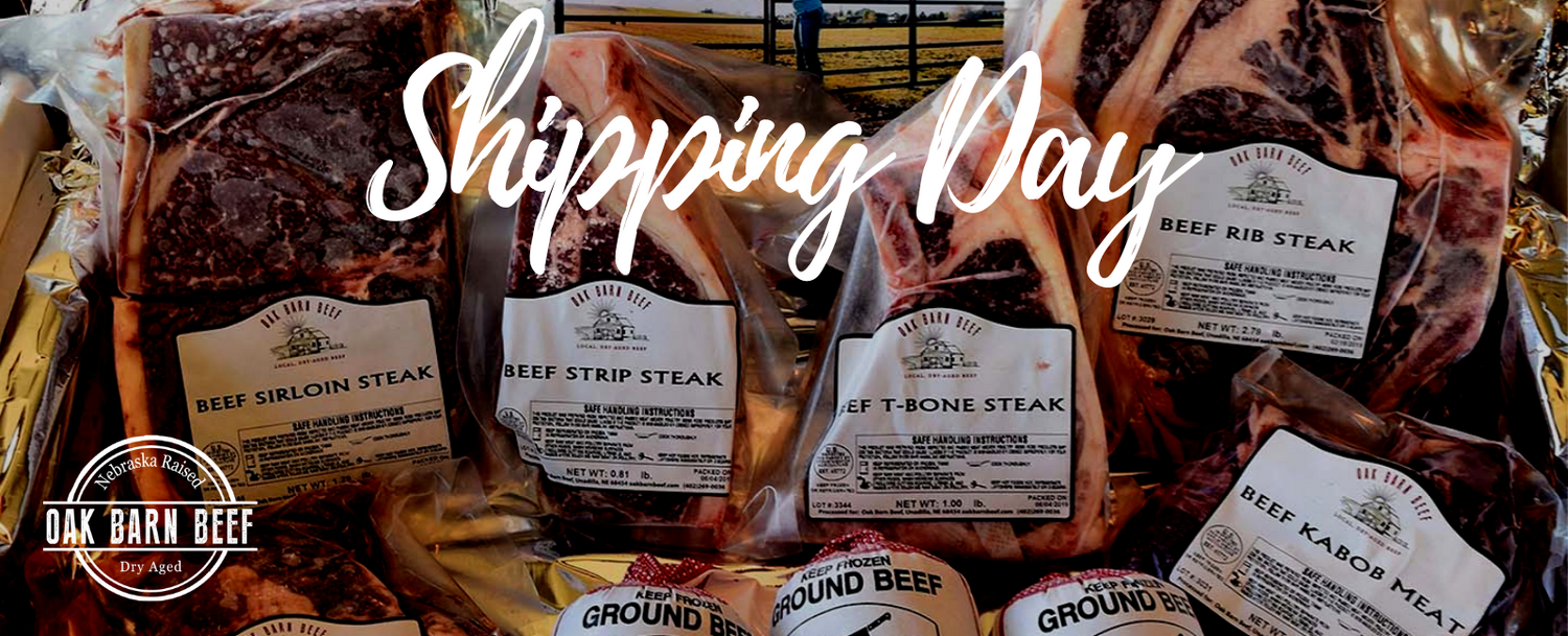 Shipping Day with Hannah - Mail Order Steaks and their packaging