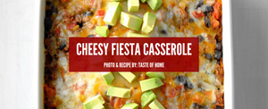 Cheesy Fiesta Beef Casserole - You Have To Try This One!