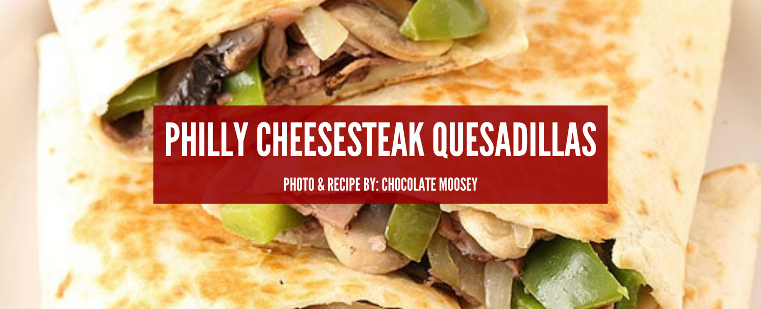 Philly Cheesesteak Quesadillas