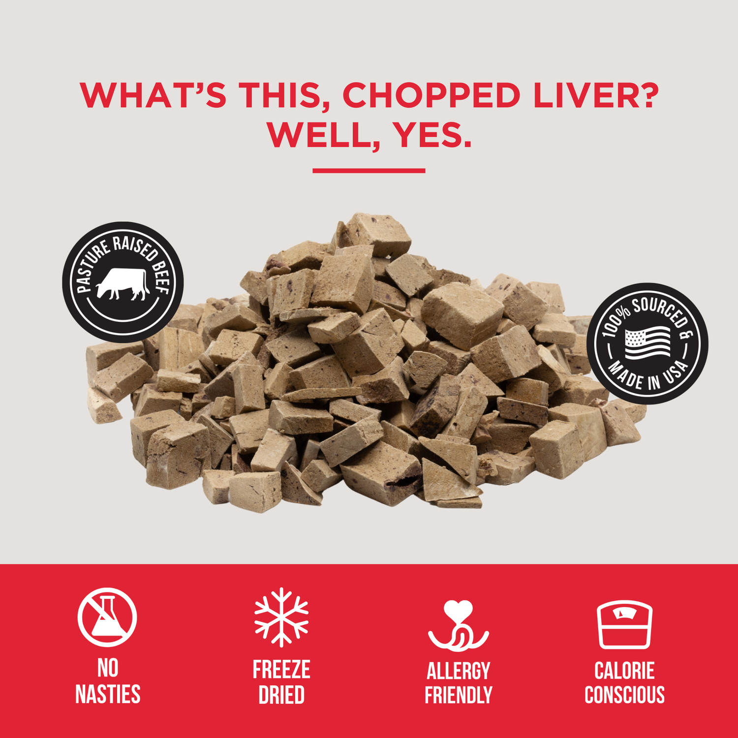 Beef Heart &amp; Liver Treats for Dogs
