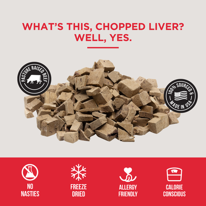 Beef Heart &amp; Liver Treats for Dogs