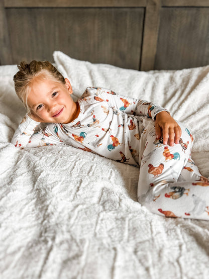 Chicken Toddler Pajamas