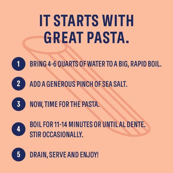High Fiber Penne - Gut Friendly, Low GI, USA Grown Pasta