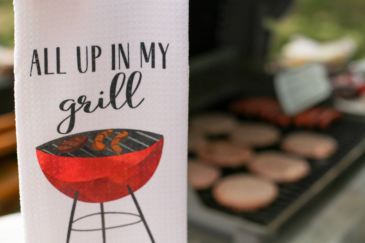 Kitchen Towels - BBQ Grilling Funny Towels