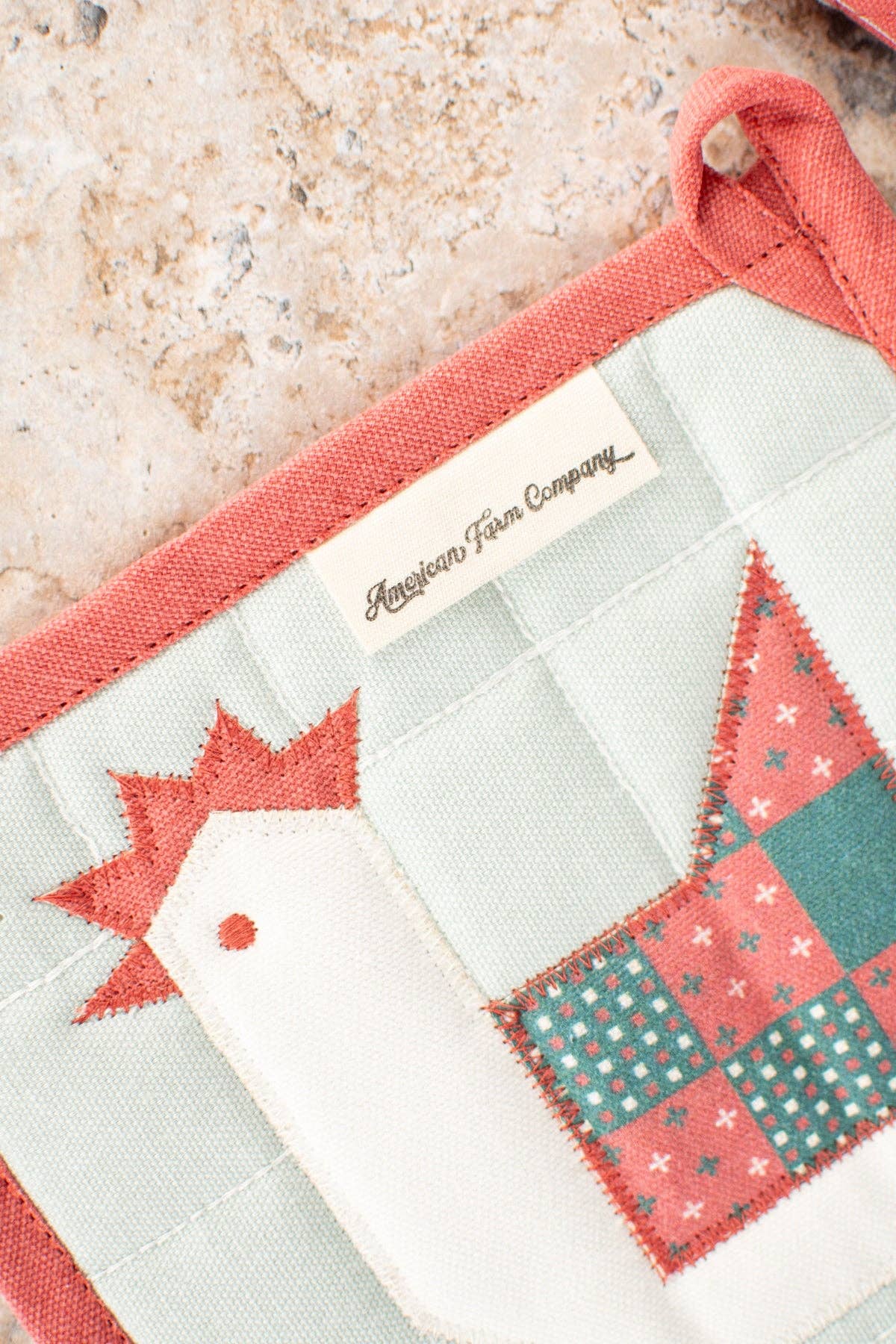 Chicken Oven Mitt &amp; Pot Holder Set