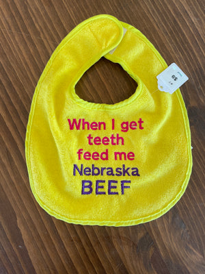 Bibs - Baby ' Eat Beef ' Bibs