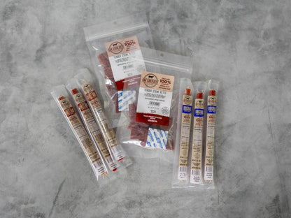 Oak Barn Beef Black Box - Beef Jerky &amp; Beef Sticks Package, oakbarnbeef.com