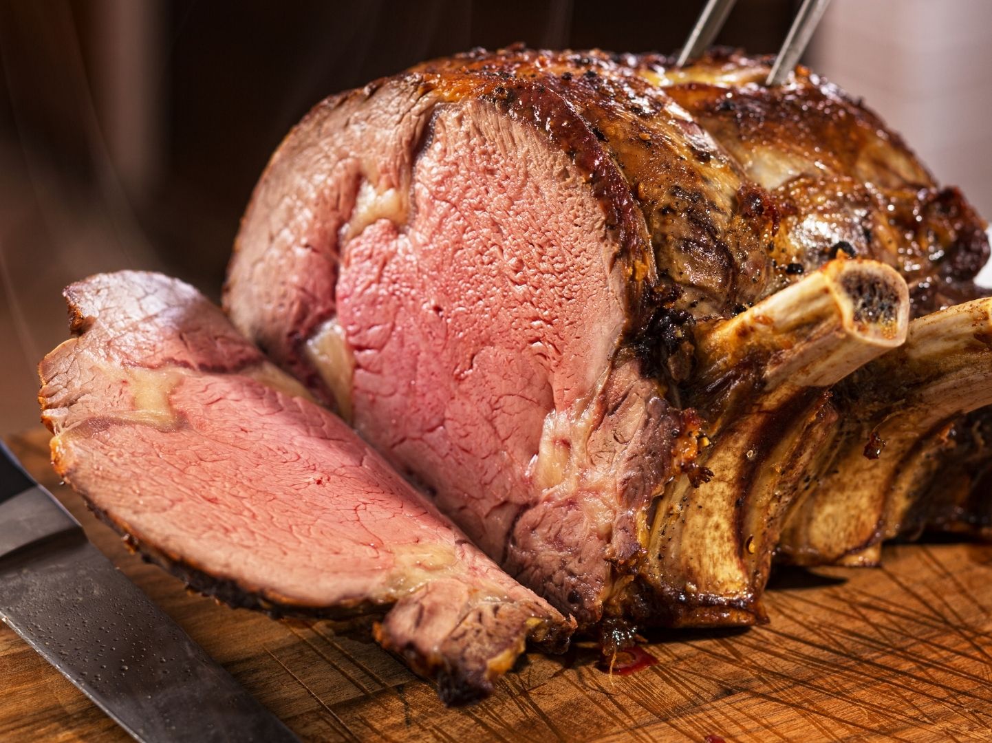 Oak Barn Beef Bone In Prime Rib Roast - 8 pounds, oakbarnbeef.com