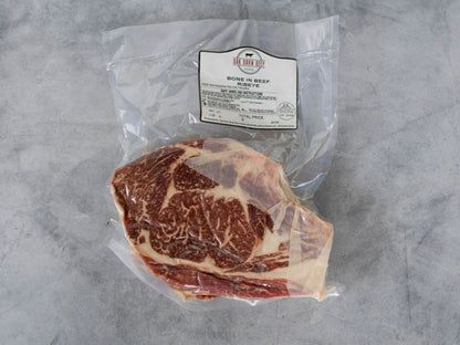 Oak Barn Beef Ribeye Steak Bone-In, Nebraska Raised, oakbarnbeef.com
