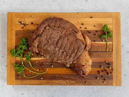 Oak Barn Beef Ribeyes - Boneless Nebraska Steaks dry aged, oakbarnbeef.com