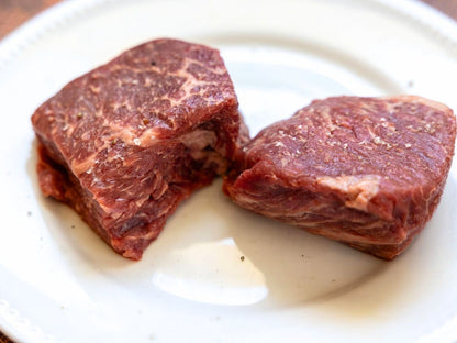 Oak Barn Beef Denver Steak Raw | Nebraska Raised Beef, oakbarnbeef.com