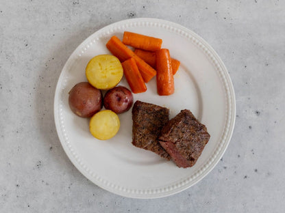 Oak Barn Beef Flat Iron Steak - Dry Aged Nebraska Beef, oakbarnbeef.com