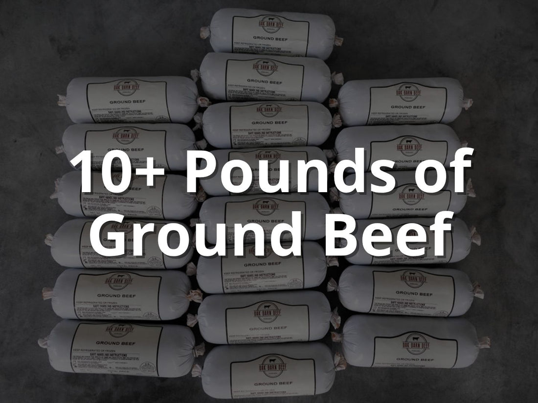 Oak Barn Beef The Backyard Griller - Ground Beef Package, oakbarnbeef.com