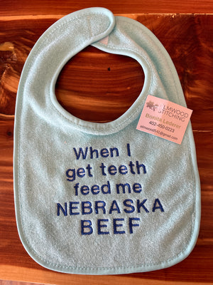 Bibs - Baby ' Eat Beef ' Bibs