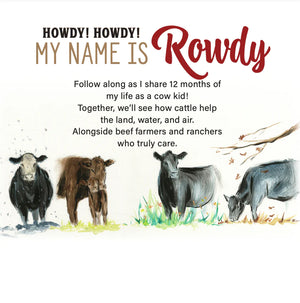 Rowdy The Cow Kid - Children's Book