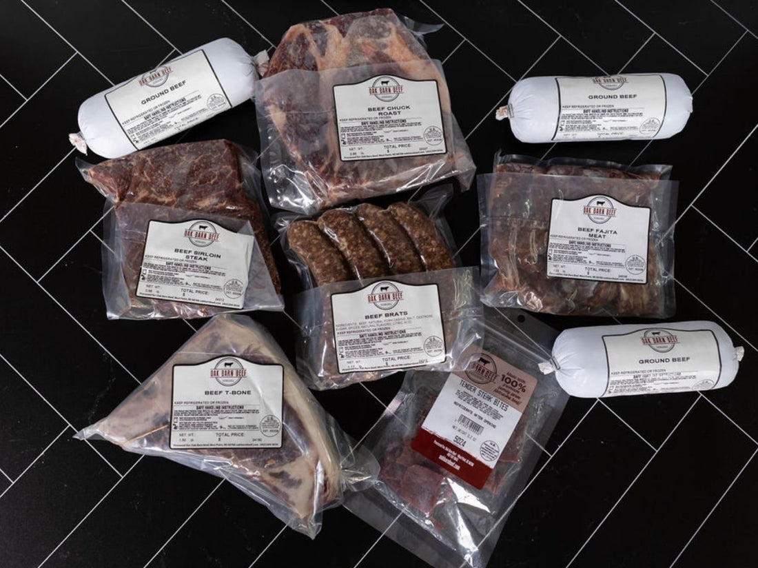 Oak Barn Beef The Sizzler Bundle - Nebraska Dry Aged Beef, oakbarnbeef.com