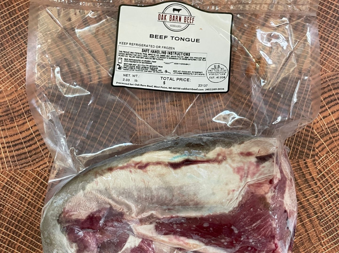 Oak Barn Beef Tongue - Beef Tongue, oakbarnbeef.com