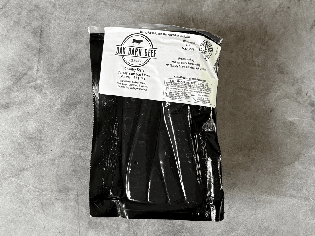 Oak Barn Turkey Sausage Links