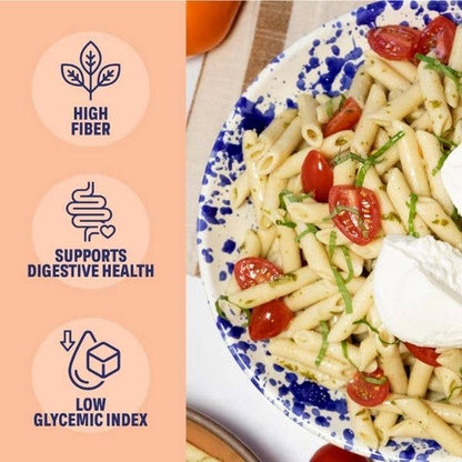 High Fiber Penne - Gut Friendly, Low GI, USA Grown Pasta
