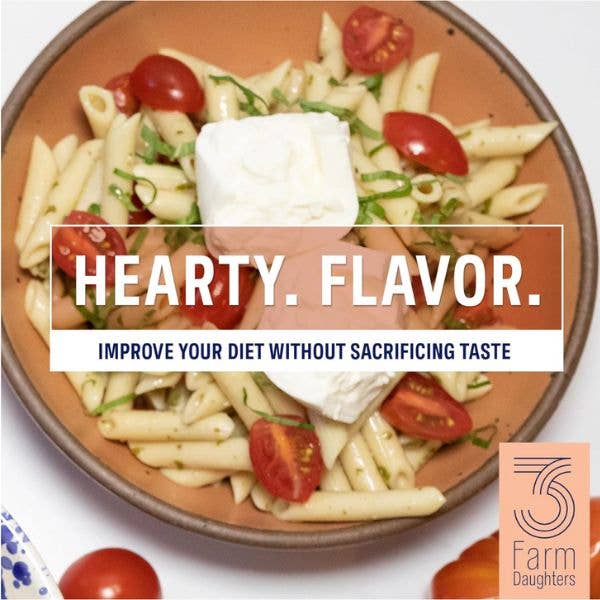 High Fiber Penne - Gut Friendly, Low GI, USA Grown Pasta