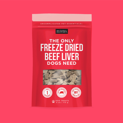 Beef Heart &amp; Liver Treats for Dogs
