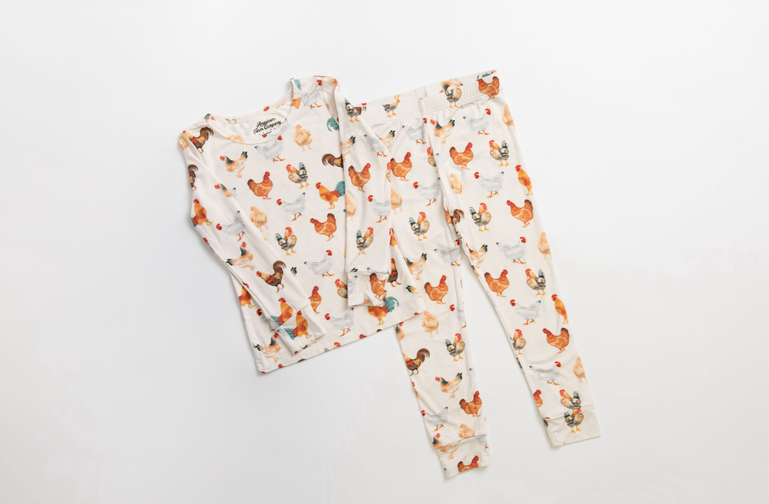 Chicken Toddler Pajamas