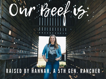Oak Barn Beef, meet Hannah, oakbarnbeef.com