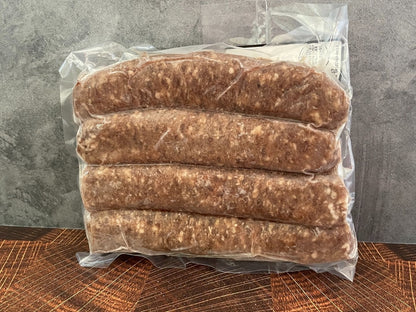 Oak Barn Beef, Beef Brats packaged, oakbarnbeef.com