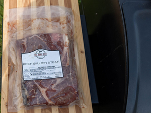 Sirloin Steak - Beef Raised on our Family Farm in Nebraska