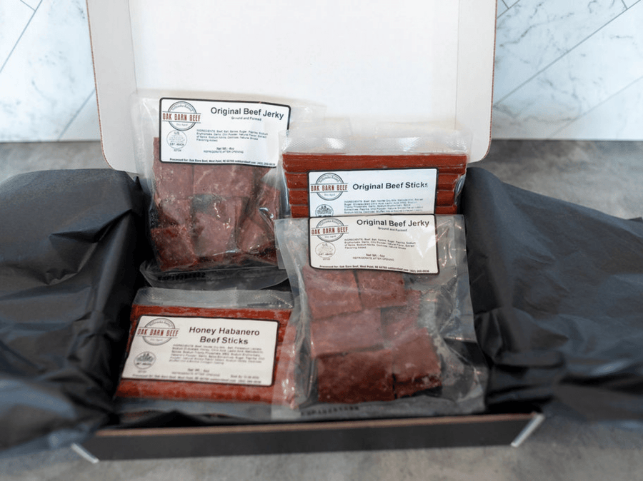 Black Box - Beef Jerky & Sticks Package