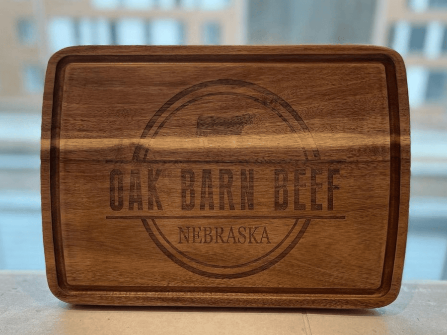 Oak Barn Beef Cutting Board